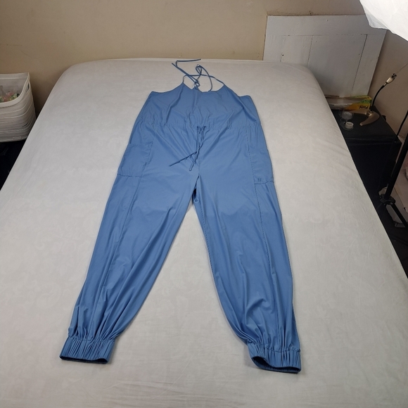 NWT Sweaty Betty London Karma Jumpsuit Blue Size 10(L) - Picture 5 of 9